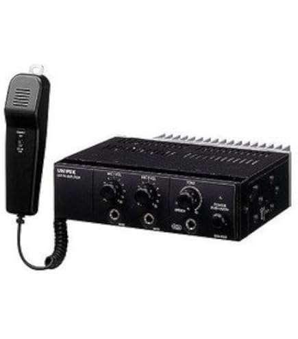 Amazon.co.jp: ユニペックス マイク付き車載用アンプ20W NDA-202A : 車